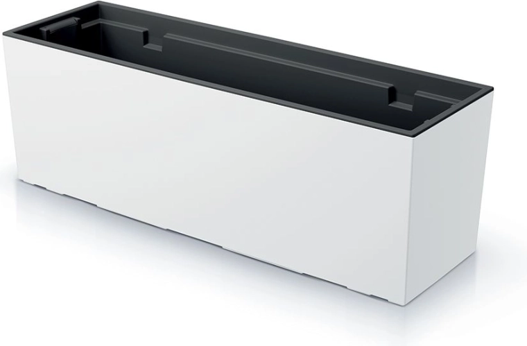 Skrzynka z wkładem URBI CASE 77 cm biała
