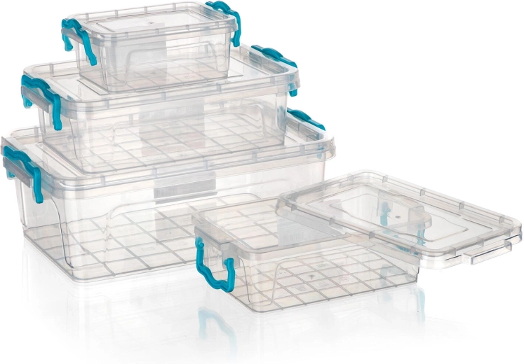 Transparentny i sztaplowany design