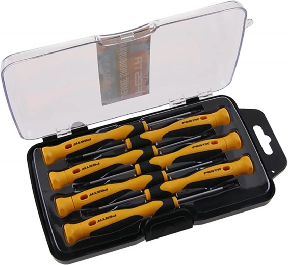Zestaw precyzyjnych wkrętaków TORX 7 szt. CrV z magnetyczną końcówką