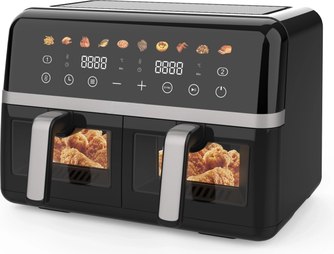 Frytownica beztłuszczowa 10 l 2800 W z podwójną komorą MalTec
