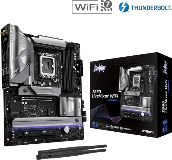 Asrock z890 livemixer wifi atx płyta główna