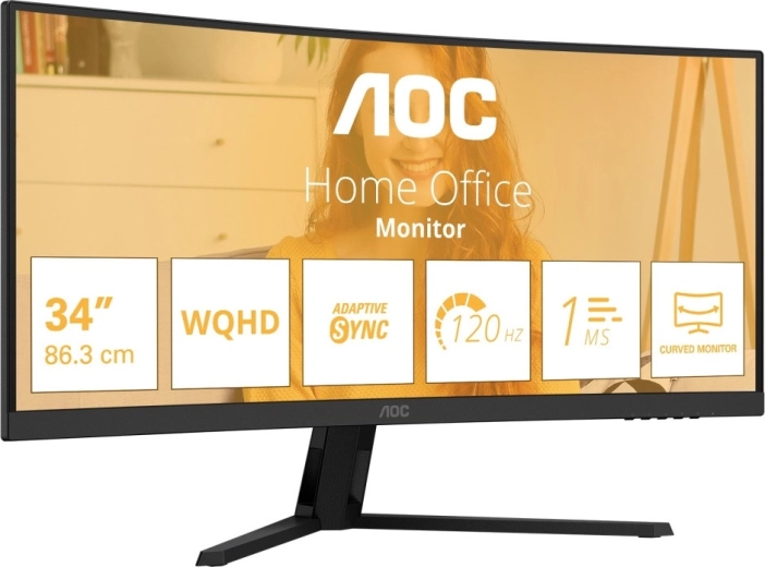 Płynny obraz: 120 Hz, 1 ms i Adaptive Sync