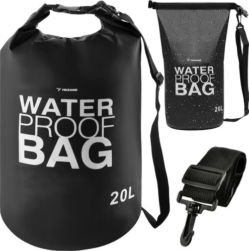 Wodoodporna torba 20 l – czarna