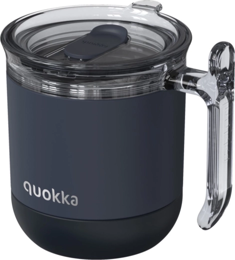 Termokubek ze stali nierdzewnej Quokka Wave Black 260 ml
