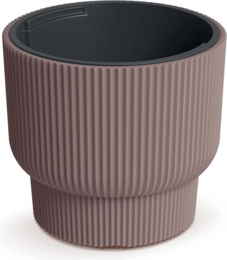 Donica z wkładem Milly 39,5 cm marsala