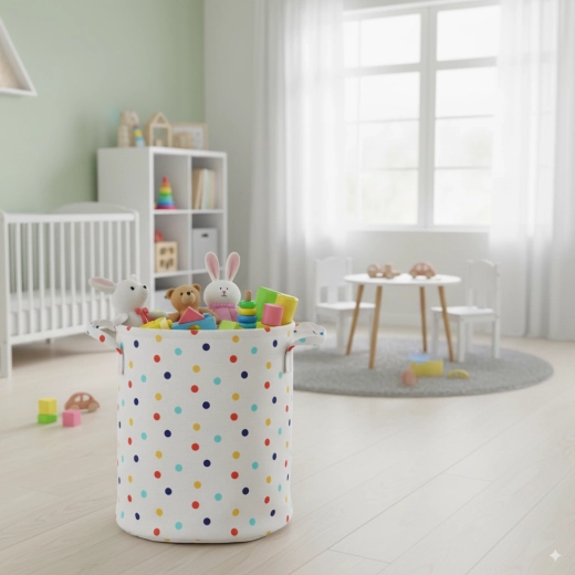 Zabawny kropkowany design