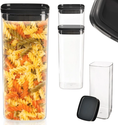 Smukły, kwadratowy kształt i możliwość piętrowania