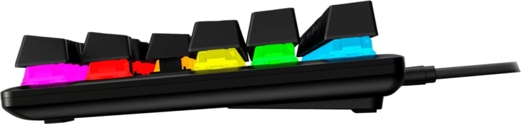 Jasne podświetlenie RGB i przełączniki HyperX