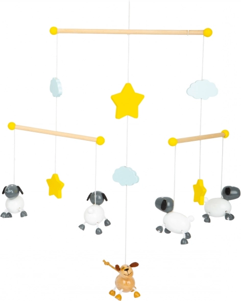Zawieszana karuzela nad łóżeczko z owieczkami SMALL FOOT