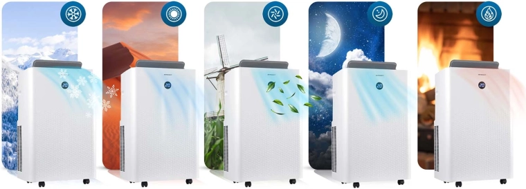 Wydajne chłodzenie i ogrzewanie przez cały rok