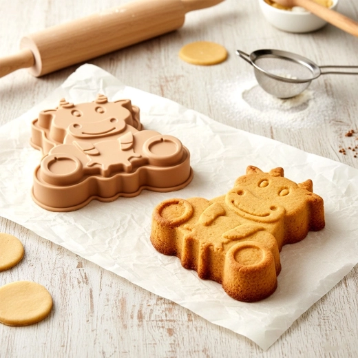 Efektowny trójwymiarowy wygląd krówki