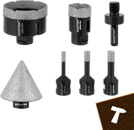 Szybkie i czyste cięcie dzięki podwójnej warstwie diamentów