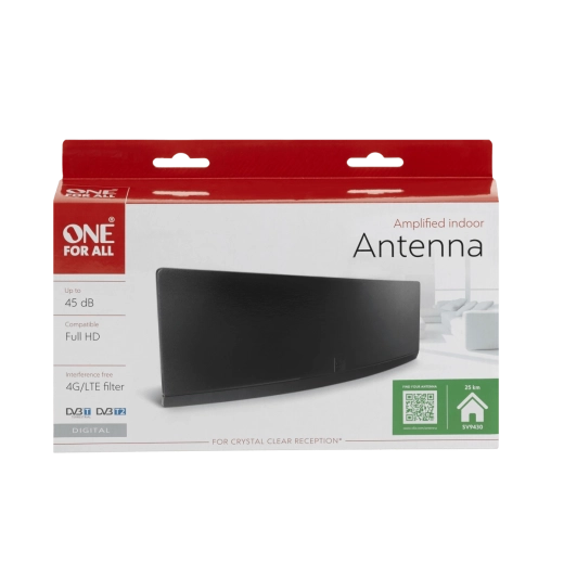 Wzmocnienie do 45 dB dla stabilnego odbioru