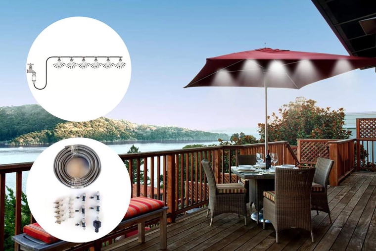 Chłodząca mgła do wypoczynku na zewnątrz