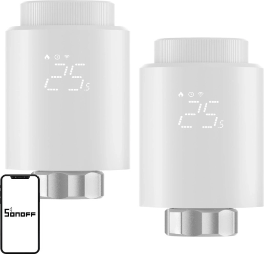 Głowica termostatyczna Sonoff ZigBee TRVZB (2 szt.)