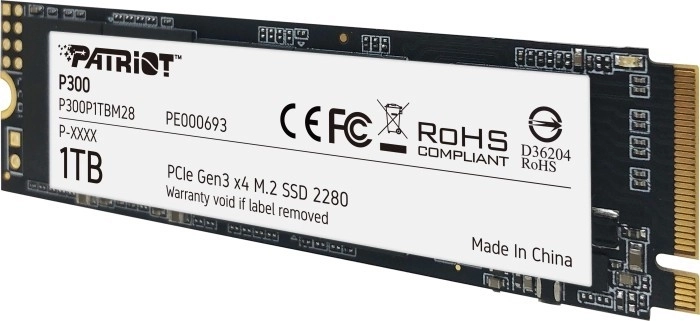 Wewnętrzny dysk SSD Patriot P300 1TB