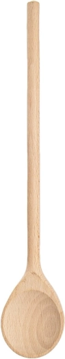 Drewniana łyżka kuchenna okrągła 25 cm