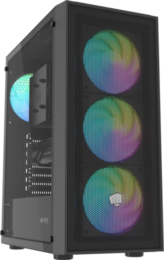 Fury shobo SH8F ARGB midi tower z oknem, czarna