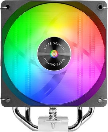 Chłodzenie procesora Mars Gaming MCPU-X4ARGB 120 mm PWM 220 W TDP, czarne