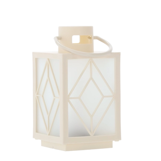 Elegancki biały design z mrożonymi panelami