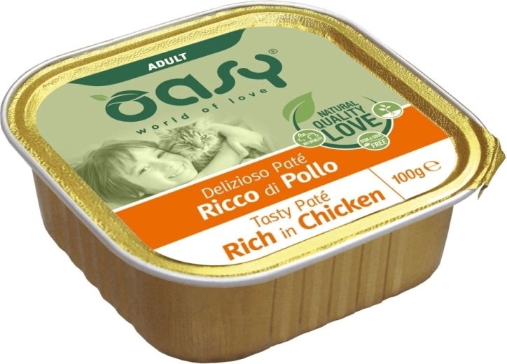 Oasy Tasty Pate Adult pasztet z kurczakiem 100 g