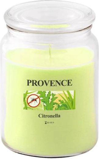 Świeca zapachowa w szkle o zapachu citronelli PROVENCE 95 godzin