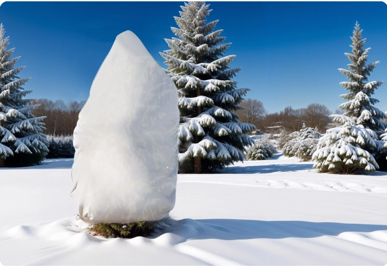 Silna ochrona przed mrozem i wiatrem