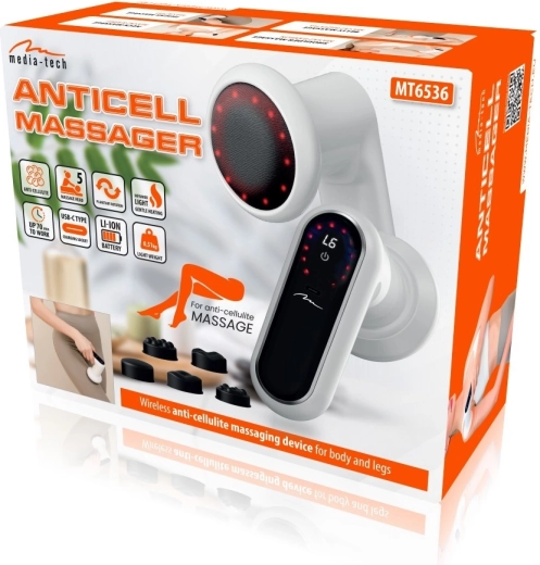 Pięć końcówek masujących do indywidualnej pielęgnacji