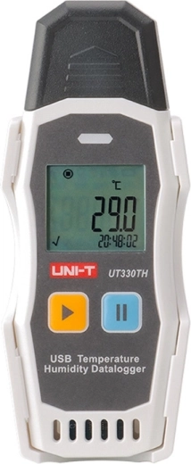 Uni-T cyfrowy termohigrometr z rejestracją danych i USB