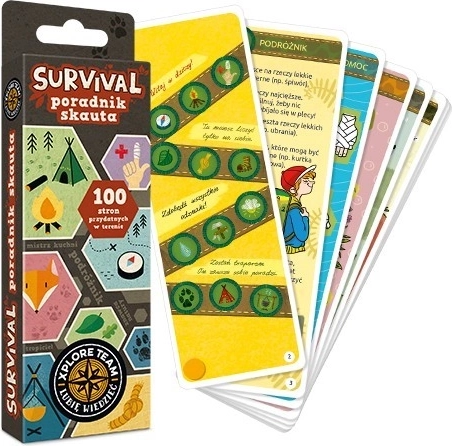 Xplore – Broszura zespołowa – Przetrwanie. Przewodnik dla skautów