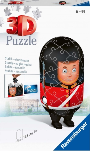 Ravensburger 3D puzzle Królewska Gwardia 54 elementów