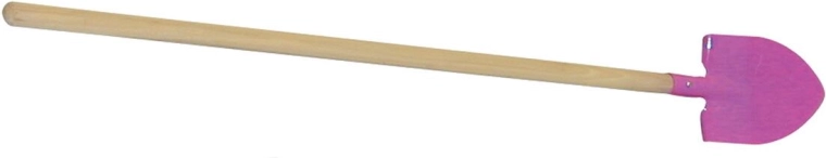 Dziecięca łopatka sercowa z drewnianym trzonkiem 75 cm