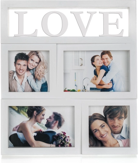 Ramka na zdjęcia Love na 4 fotografie 28 × 31 cm