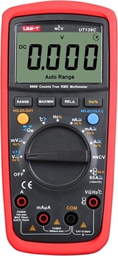 Cyfrowy multimetr Uni-T UT139C True RMS