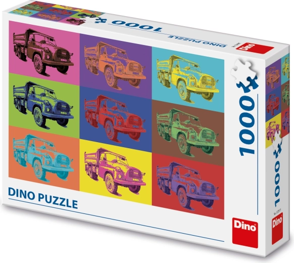 Puzzle Dino Pop Art Tatra 1000 elementów
