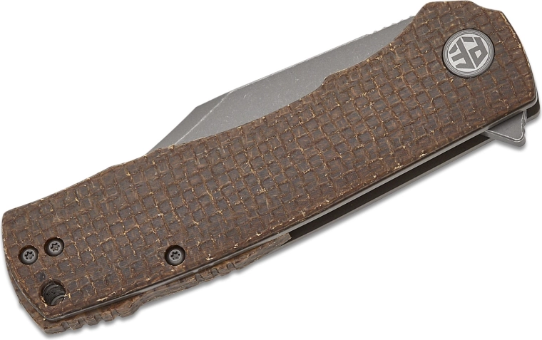 Ostrze K110 z Grey Stonewash i kształtem Clip Point