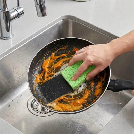 Nieprzywierająca granitowa powłoka