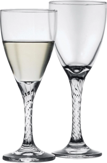 Trwałe, przezroczyste szkło z grubszymi ściankami