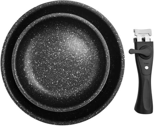 Odłączana rączka dla maksymalnej ilości miejsca