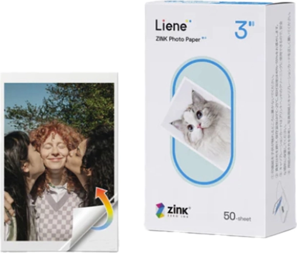 Papier fotograficzny Liene Pearl 2×3, 50 arkuszy