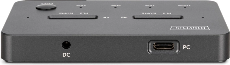 Dwa sloty dla M.2 NVMe do 2× 4 TB
