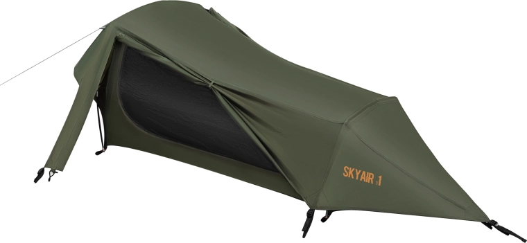 Lekki jednościenny namiot NILS CAMP Skyair 1 zielony