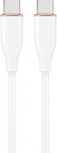 Biały kabel USB-C do USB-C 1,5 m