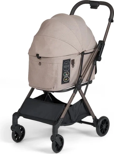 Wózek dla psów i kotów FIKAGO Sandy Beige