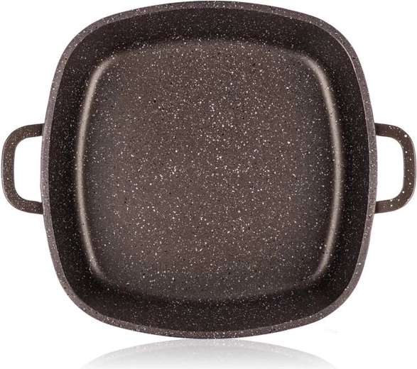 Dwuwarstwowa nieprzywierająca powłoka o strukturze marmuru