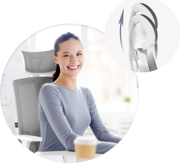 W pełni regulowany zagłówek