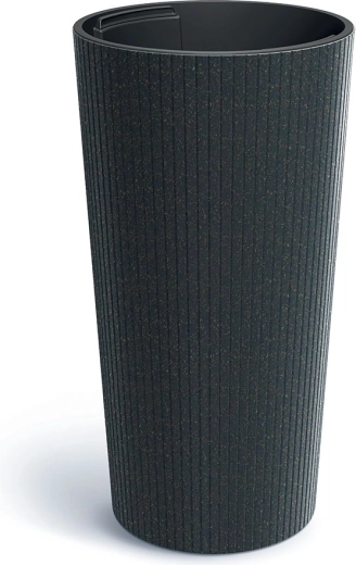 Donica Lamia slim eco wood antracyt