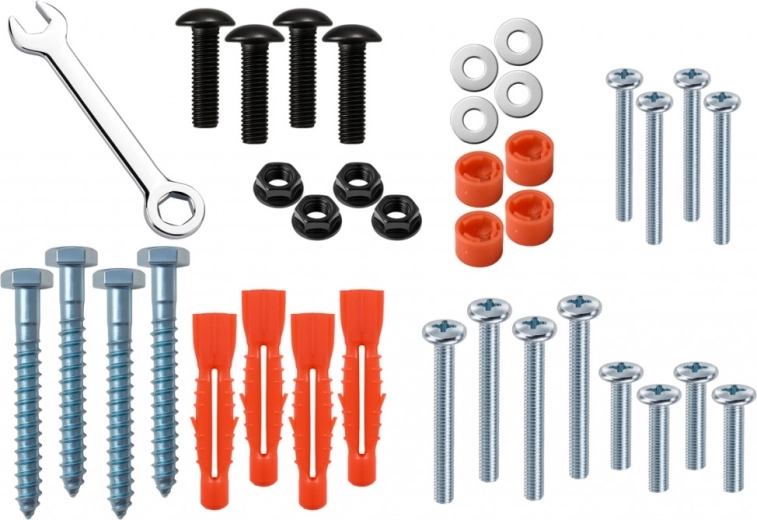 Kompletny zestaw montażowy w opakowaniu