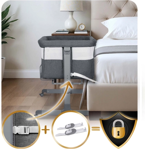 Bezpieczne dostawienie do łóżka rodziców