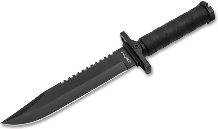 Magnum John Jay nóż survivalowy 20,5 cm, czarny, FRN, plastikowa pochwa